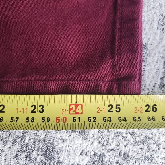 Purple Pink Burgundy Tripp NYC Jeans w T Back Pockets and Criss Cross Details - Picture 12 of 13
